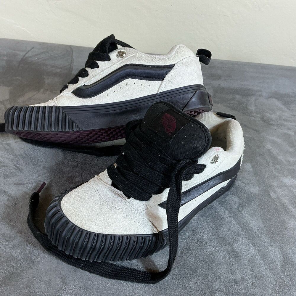 Vans Creamy Suede Skateboarding Shoes Sneakers Womens 6.5